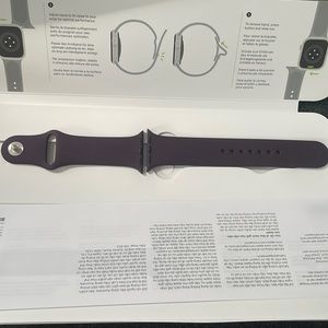 Plum Purple Apple Watch Sport Band